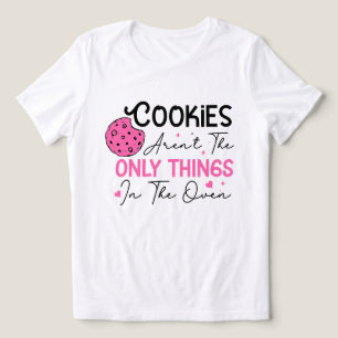 T-shirt En Tri-matière Bébé art de mots de cuisson de biscuits drôles