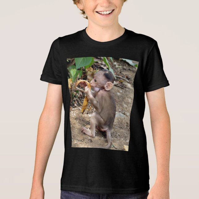 T-shirt En Tri-matière Bébé singe (Recto)