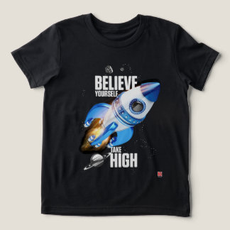T-shirt En Tri-matière Believe Yourself Take High