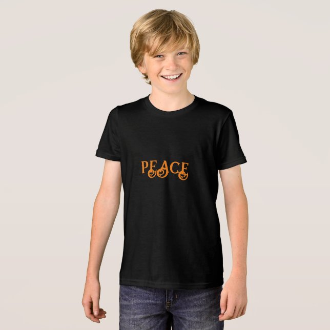 T-shirt En Tri-matière Bella+Canvas Jeunes Tri (Recto plein)