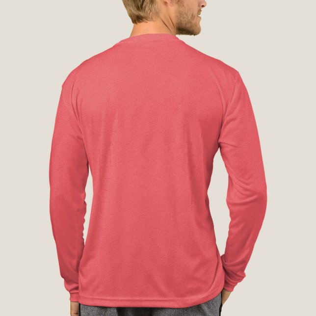 T-shirt En Tri-matière Bella + Canvas Long Manche Premium Confort (Verso)