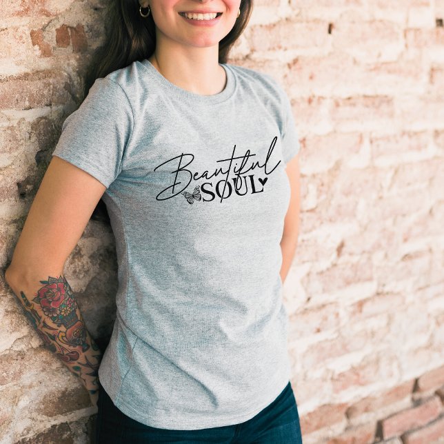 T-shirt En Tri-matière Belle âme motivationnelle Femmes (Créateur téléchargé)