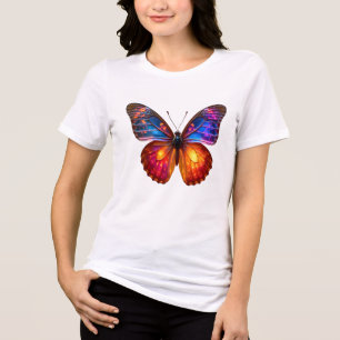 T-shirt En Tri-matière Belle Art de Papillon