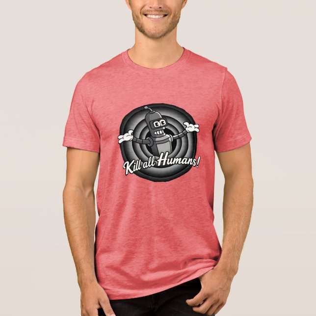 T-shirt En Tri-matière Bender Robotic Rebellion (Recto)