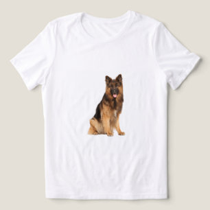 T-shirt En Tri-matière Berger Allemand, emballage tumbler design droit, c