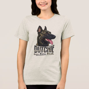 T-shirt En Tri-matière Berger Hollandais -Hollandse Herdershond