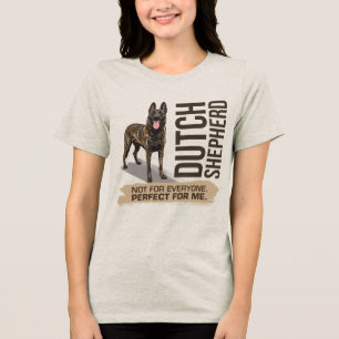 T-shirt En Tri-matière Berger Hollandais -Hollandse Herdershond