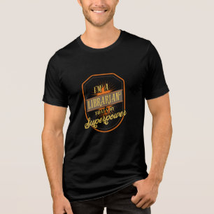 T-shirt En Tri-matière Bibliothécaire
