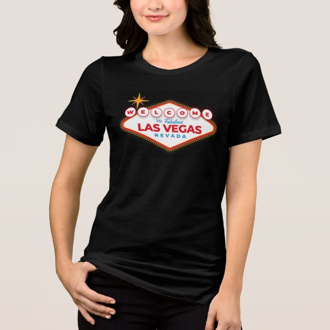 T-shirt En Tri-matière Bienvenue à Las Vegas (Recto)