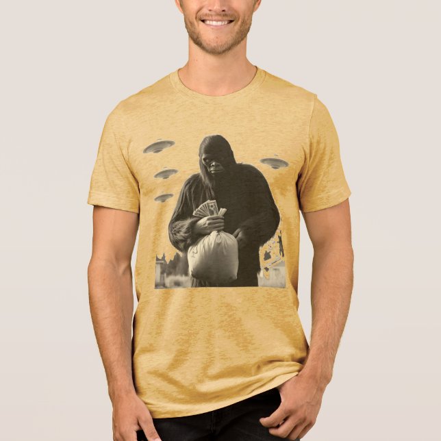 T-shirt En Tri-matière Bigfoot Criminel (Recto)