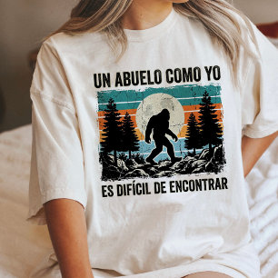T-shirt En Tri-matière Bigfoot Grand-père Coucher de soleil Rétro Vintage