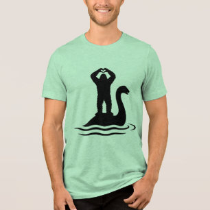 T-shirt En Tri-matière Bigfoot Monstre du Loch Ness