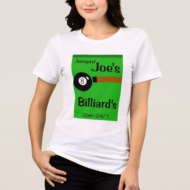 T-shirt En Tri-matière Billard de Jumpin' Joe (Recto)