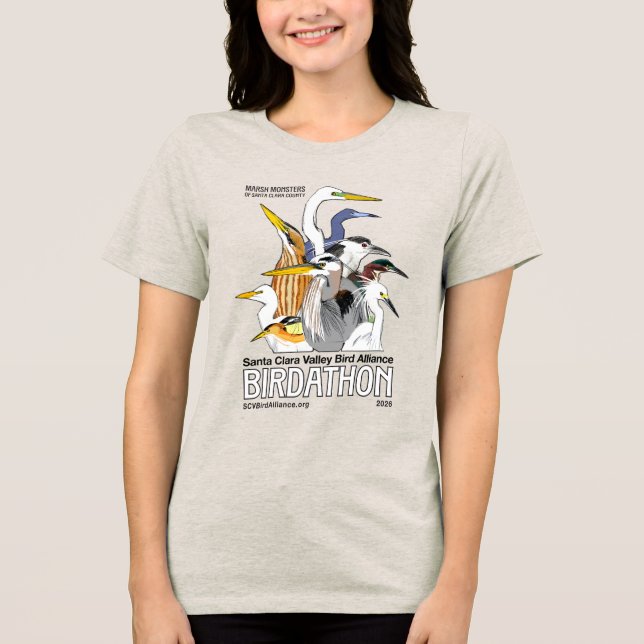 T-shirt En Tri-matière Birdathon 2026  (Recto)