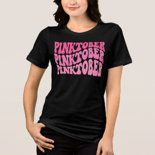 T-shirt En Tri-matière Blé Mois de sensibilisation au cancer du sein de P