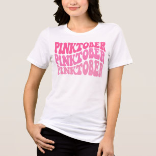 T-shirt En Tri-matière Blé Mois de sensibilisation au cancer du sein de P
