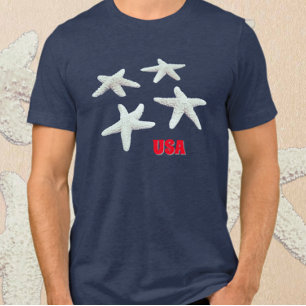 T-shirt En Tri-matière Bleu d'étoile de mer
