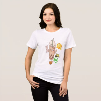 T-shirt En Tri-matière Boba avec une note D sur le bulletin scolaire Drôl