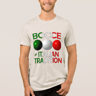T-shirt En Tri-matière Bocce une tradition italienne