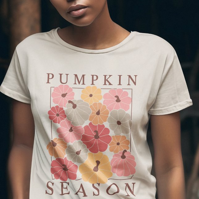 T-shirt En Tri-matière Boho Automne Design (Boho Fall Autumn Design T-Shirt)