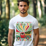 T-shirt En Tri-matière Boho Christmas Farm Arbres frais Camion<br><div class="desc">Boho Christmas Farm Fresh Trees Truck Festive Holiday Tri-Blend Shirt présente le texte "Farm Fresh Christmas Trees" dans la typographie de script moderne accentué par un camion de ferme rétro de style Matisse coloré portant un arbre de Noël. Parfait pour les cadeaux de Noël, fêtes de Noël et fêtes de...</div>