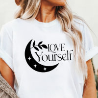 Boho S'aime Toi Croissant de Lune Inspirationnel