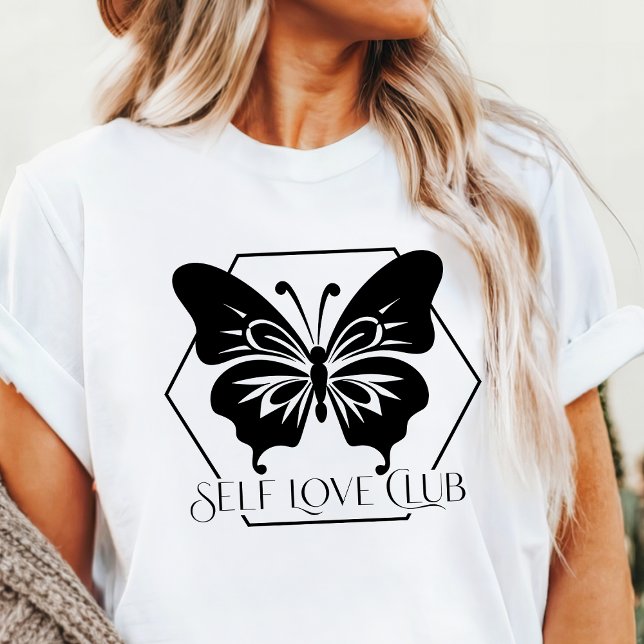 T-shirt En Tri-matière Boho Self Love Club Butterfly Empowing (Créateur téléchargé)
