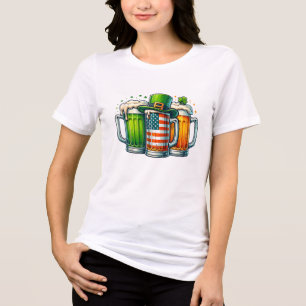 T-shirt En Tri-matière Boisson Irlandaise Irlande Fête de la Saint-Patric