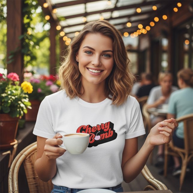T-shirt En Tri-matière Bombe cerise (Créateur téléchargé)