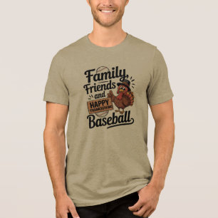 T-shirt En Tri-matière Bon thanksgiving Feuilles d'automne