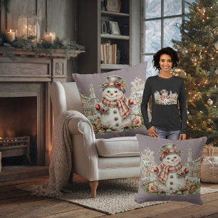 T-shirt En Tri-matière bonhomme de neige de Noël