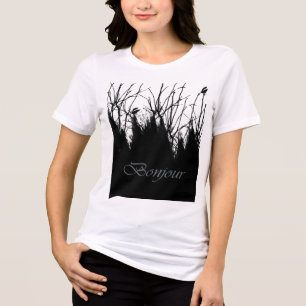 T-shirt En Tri-matière Bonjour