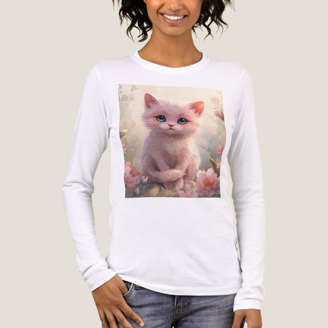 T-shirt En Tri-matière Bonjour kity (Recto)