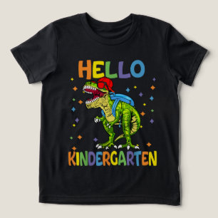 T-shirt En Tri-matière Bonjour maternelle - Premier jour d'école pour les