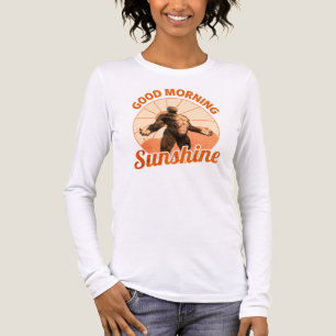 T-shirt En Tri-matière Bonjour Soleil Humour Bigfoot