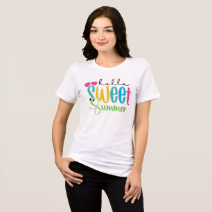 T-shirt En Tri-matière Bonjour Sweet Sunshine