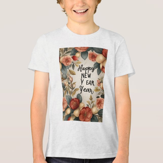 T-shirt En Tri-matière Bonne année (Recto)