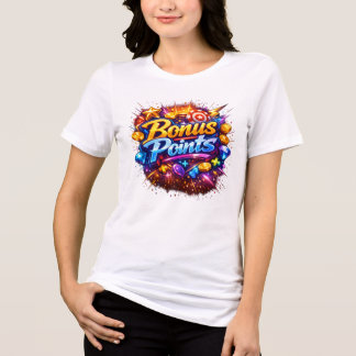 T-shirt En Tri-matière Bonus Points! Vintage