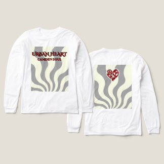T-shirt En Tri-matière BOOGIE DOWN BROADWAY, Gris Rétro Manches Longues