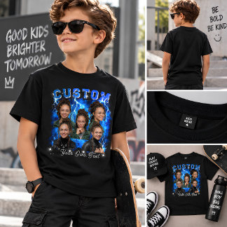 T-shirt En Tri-matière Bootleg de photo personnalisé