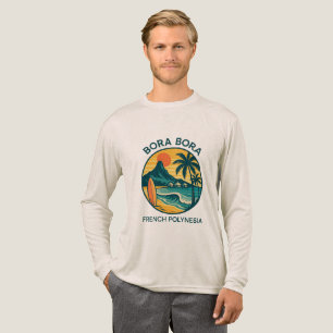 T-shirt En Tri-matière Bora Bora Sérénité – Tropical Polynésie française