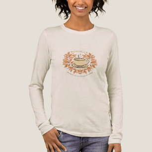 T-shirt En Tri-matière Borcelle Amoureux du Thé Manches Longues pour Femm