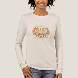T-shirt En Tri-matière Borcelle Amoureux du Thé Manches Longues pour Femm