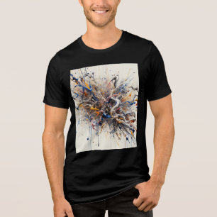 T-shirt En Tri-matière Bouffée d'énergie Tee Abstraite - Peinture artisti