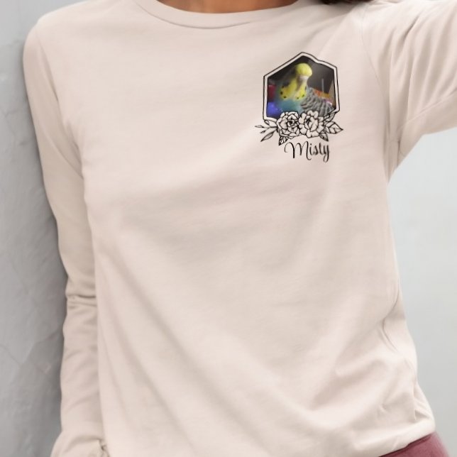 T-shirt En Tri-matière Bougie Personnalisée Animaux de compagnie Photo &  (Créateur téléchargé)