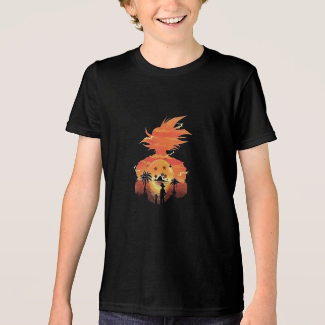 T-shirt En Tri-matière Boule Dragon Z (Recto)