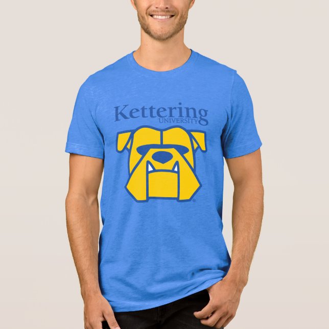 T-shirt En Tri-matière Bouledogues de l'Université Kettering (Recto)