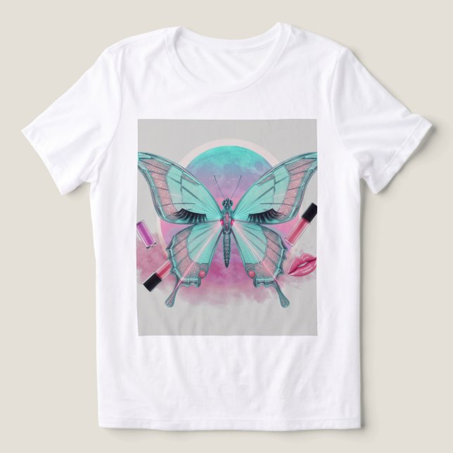 T-shirt En Tri-matière Bouteille étincelante Beauté Tee 🦋 ✨ (Design Recto)