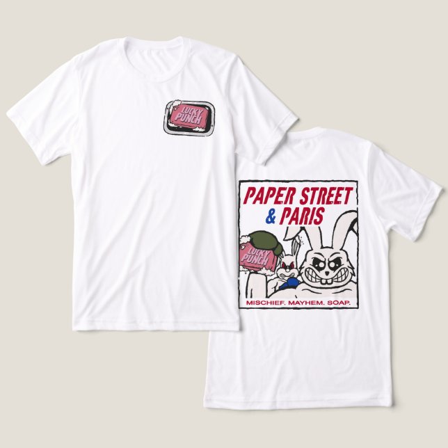 T-shirt En Tri-matière Boxe Lucky Punch (Design Recto & Verso)
