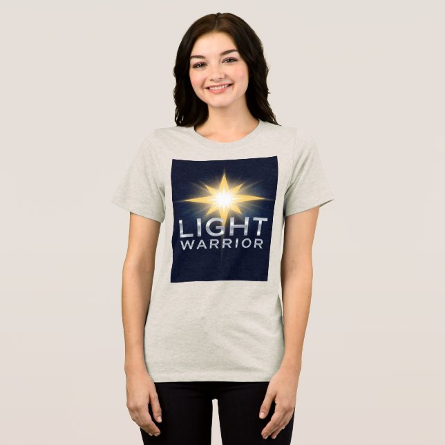 T-shirt En Tri-matière Bright Star Shine Light Warrior Women's (Recto plein)